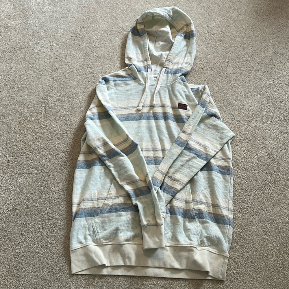 stripped o’neill sweatshirt with hood